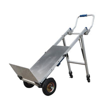 Load image into Gallery viewer, Powered Stair Climbing Hand Trucks Dolly Cart for Moving, 440lb Capacity Heavy Duty Stair Climber Furniture Dolly with Folding Handle & Solid Wheel & Brakes