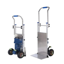 Load image into Gallery viewer, Powered Stair Climbing Hand Trucks Dolly Cart for Moving, 440lb Capacity Heavy Duty Stair Climber Furniture Dolly with Folding Handle & Solid Wheel & Brakes