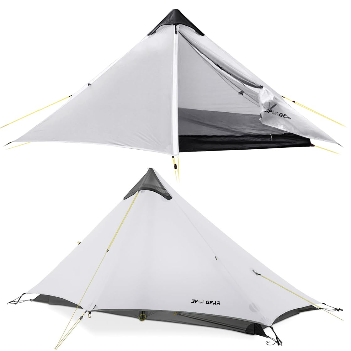 3f tent 3F UL Gear Lanshan Ultralight 1-Person or 2-Person Backpacking Tent, 3 – RXFSP