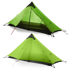 Load image into Gallery viewer, 3F UL Gear Lanshan Ultralight 1-Person or 2-Person Backpacking Tent, 3-Season or 4-Season, Outdoor Lightweight Waterproof Professional Tent, Trekking, Kayaking, Climbing, Hiking