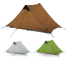 Load image into Gallery viewer, 3F UL Gear Lanshan Ultralight Tent Waterproof Professional Hiking Tent 2Person Tents for Camping 4 Season Backpacking Tent (Khaki-2 People, 4 Season)