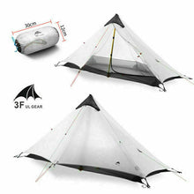 Load image into Gallery viewer, 1 Person Ultralight Tent Backpacking Wild Camping Thru Hiking Shelter Outdoor