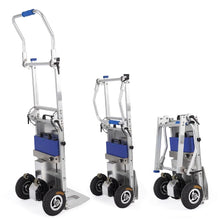 Load image into Gallery viewer, 440 lbs Electric Stair Climbing Hand Trucks for Moving Heavy Objects, Aluminum Alloy, Folding Stair Climbing Dolly with Rubber Tracks for Easy Moving of Heavy Furniture