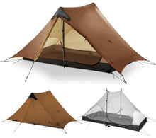 Load image into Gallery viewer, 3F UL Gear Lanshan Ultralight 1-Person or 2-Person Backpacking Tent, 3-Season or 4-Season, Outdoor Lightweight Waterproof Professional Tent, Trekking, Kayaking, Climbing, Hiking