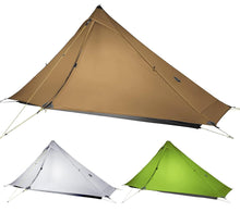 Load image into Gallery viewer, 3F UL Gear LanShan pro Tent, 1 Person / 2 Person Outdoor Ultralight Camping Tent, 3-Season or 4-Season Professional Backpacking Ten, for Camping, Hiking, Trekking (Khaki-1 Person, 4 Season)