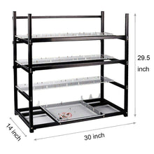 Load image into Gallery viewer, HLL 19GPU Open Air Mining Rig Case Frame Bitcoin Ethereum BTC LTC (with 18 Fans)