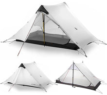 Load image into Gallery viewer, 3F UL Gear Lanshan Ultralight 1-Person or 2-Person Backpacking Tent, 3-Season or 4-Season, Outdoor Lightweight Waterproof Professional Tent, Trekking, Kayaking, Climbing, Hiking