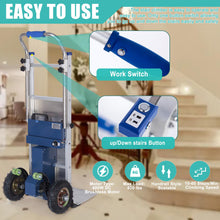 Load image into Gallery viewer, Electric Stair Climbing Hand Trucks Heavy Duty,880 LBS Electric Stair Climber High Load Capacity Electric Stair Climbing Hand Trucks Dolly Cart