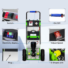 Load image into Gallery viewer, 880lb Electric Stair Climbing Hand Trucks Also Suitable for Curved Stairs, Heavy Duty Stair Climbing Dolly Up and Down Stairs Effortless
