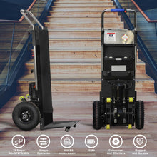 Load image into Gallery viewer, Powered Stair Climbing Hand Trucks Dolly Cart for Moving, 440lb Capacity Heavy Duty Stair Climber Furniture Dolly with Folding Handle & Solid Wheel & Brakes