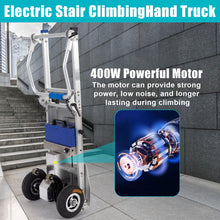 Load image into Gallery viewer, 440 lbs Electric Stair Climbing Hand Trucks for Moving Heavy Objects, Aluminum Alloy, Folding Stair Climbing Dolly with Rubber Tracks for Easy Moving of Heavy Furniture