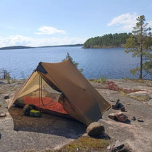 Load image into Gallery viewer, 3F UL Gear Lanshan Ultralight Tent Waterproof Professional Hiking Tent 2Person Tents for Camping 4 Season Backpacking Tent (Khaki-2 People, 4 Season)