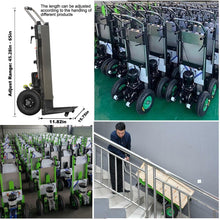 Load image into Gallery viewer, 880lbs Electric Stair Climbing Hand Trucks Dolly Cart for Moving Heavy Objects