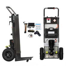 Load image into Gallery viewer, 880LB Capacity Electric Stair Climbing Hand Truck – Heavy-Duty Motorized Dolly for Straight & Curved Stairs, Effortless Heavy Load Transport