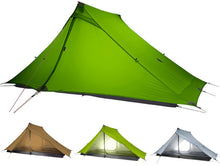 Load image into Gallery viewer, 3F UL Gear Lanshan PRO Lanshan Ultralight Tent 3 Season 4 Season Backpacking Tent for 1-Person or 2-Person, Waterproof Professional Tents for Camping, Kayaking, Climbing, Hiking

