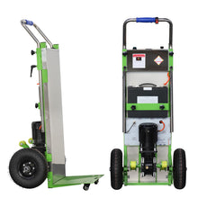 Load image into Gallery viewer, Powered Stair Climbing Hand Trucks Dolly Cart for Moving, 880lbs max Load Capacity Stair Climbing Dolly, 1200W Heavy-Duty Trolley Cart for Family Logistics Warehouse
