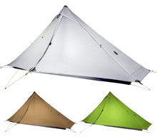 Load image into Gallery viewer, 3F UL Gear LanShan pro Tent, 1 Person / 2 Person Outdoor Ultralight Camping Tent, 3-Season or 4-Season Professional Backpacking Ten, for Camping, Hiking, Trekking (Gray-1 Person, 4 Season)
