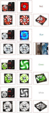 Load image into Gallery viewer, 14 GPU Open Air Frame Mining Rig Aluminum Case with 12 Fans For ETH ZEC LTC
