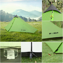 Load image into Gallery viewer, 3F UL Gear Lanshan Ultralight Tent Waterproof Professional Hiking Tent 1 Person 2 Person Tents
